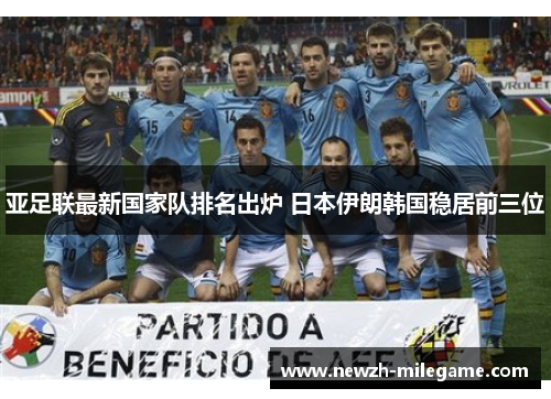亚足联最新国家队排名出炉 日本伊朗韩国稳居前三位 亚足联最新国家队排名出炉 日本伊朗韩国稳居前三位